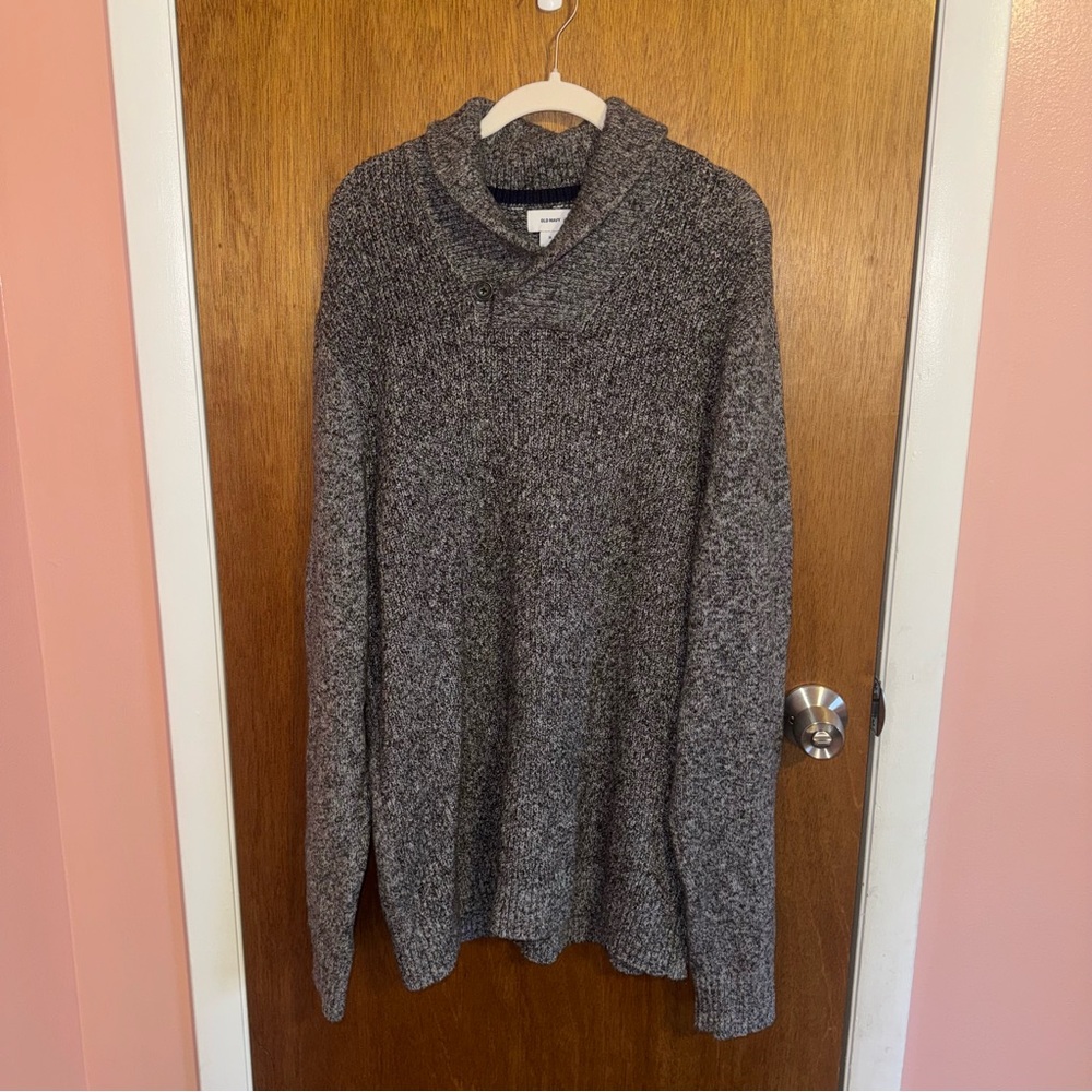 NWOT Old Navy Charcoal Knit Sweater